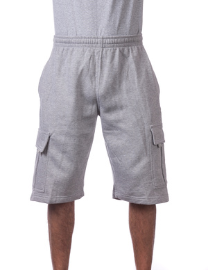 Fleece Cargo Shorts