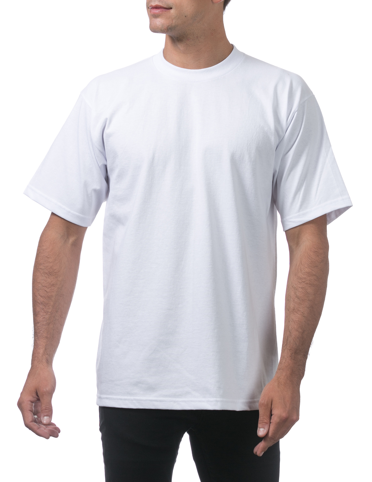 Download 101 WHITE Men's Heavyweight Short Sleeve Tee