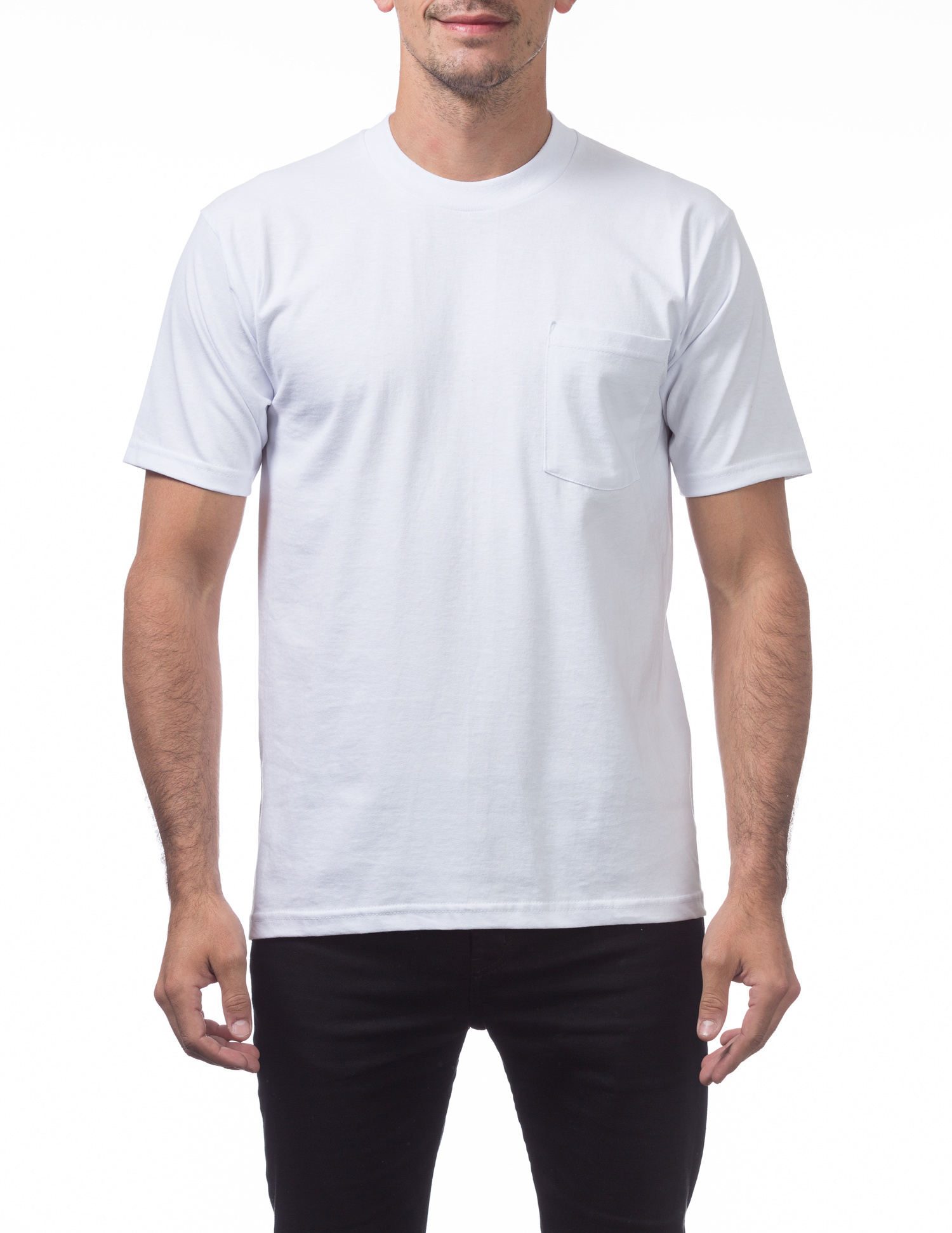 Heavyweight Pocket Tee - White