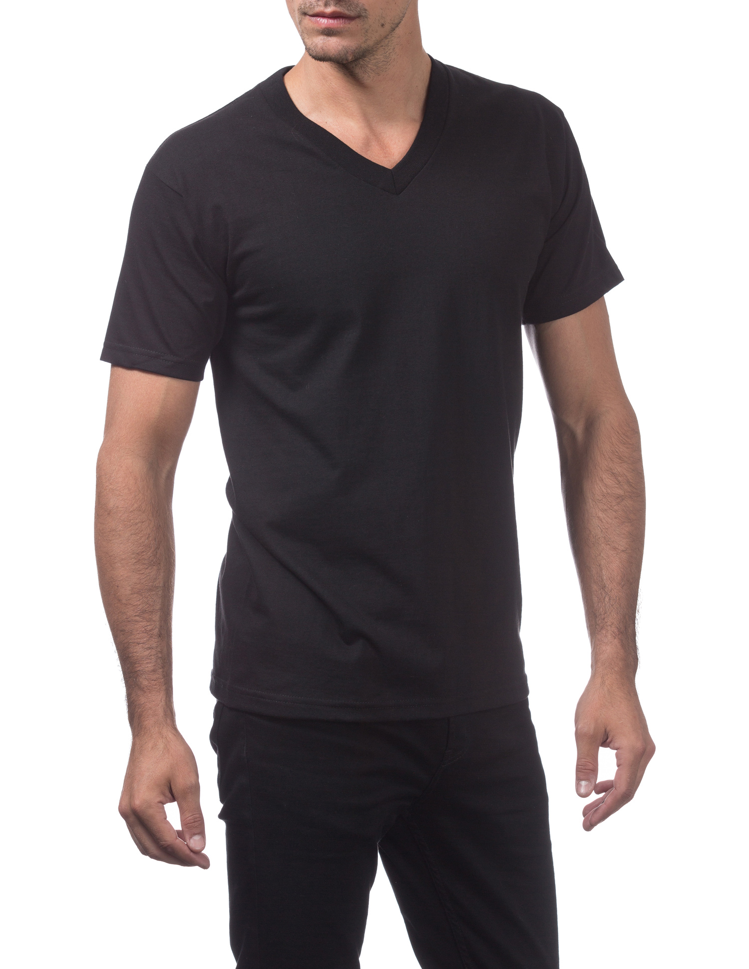 105 BLACK Heavyweight V-Neck Tee - Short Sleeve Tee