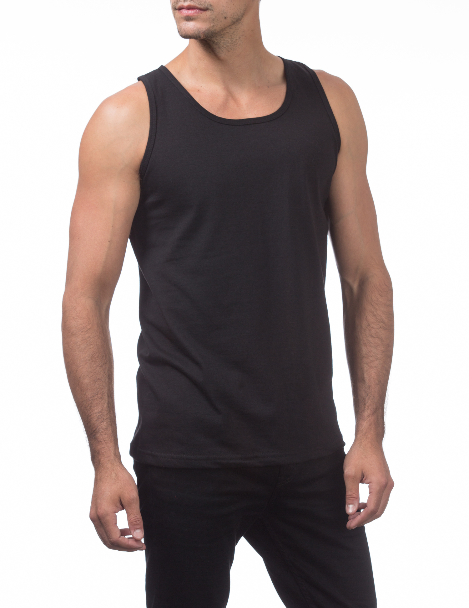 111 BLACK Heavyweight Tank Top - Sleeveless Tee