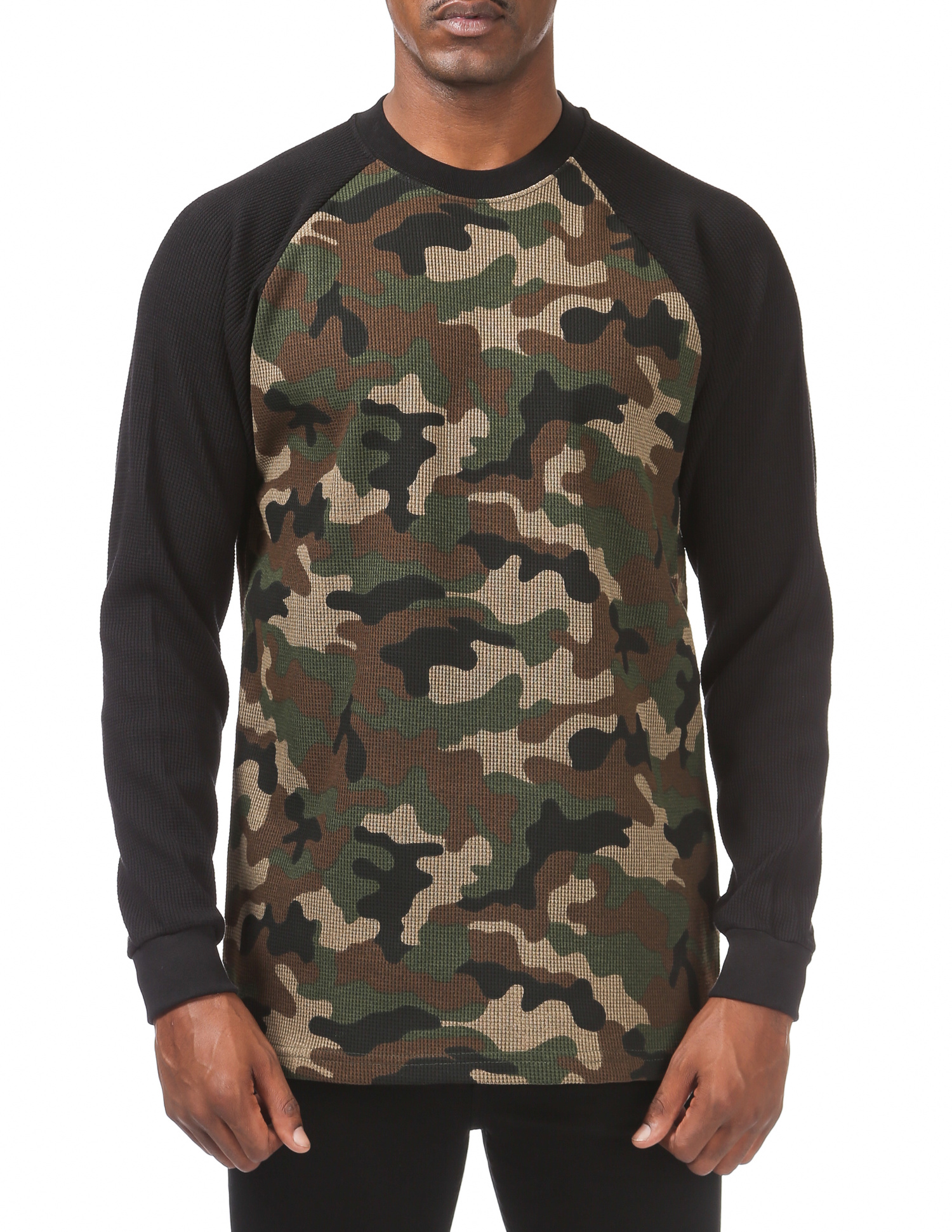 Green Camo Shirt- Full Sleeves –