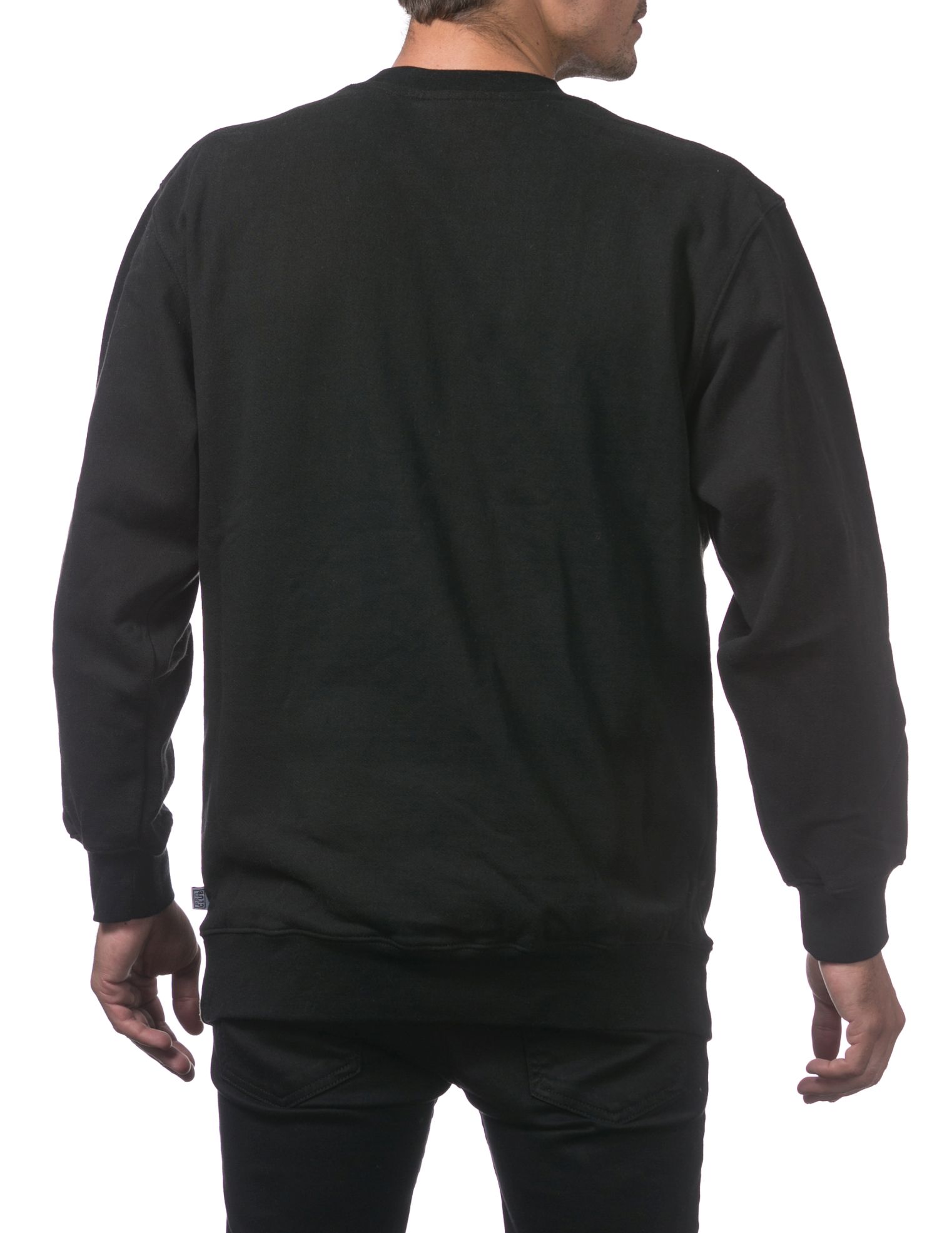 141 BLACK Heavyweight Crew Neck Fleece Pullover Sweater (13oz) - Sweaters