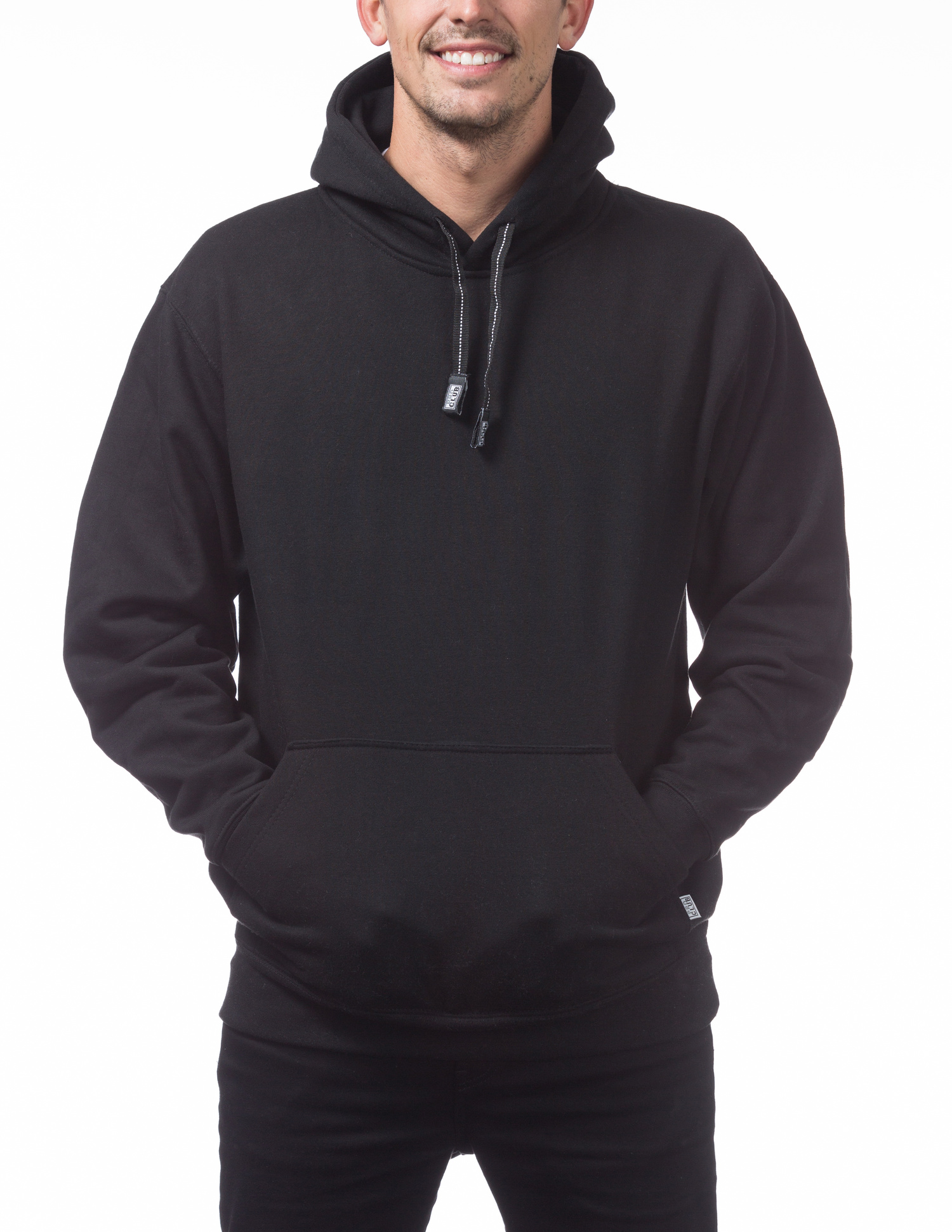 Download 142 BLACK Heavyweight Pullover Hoodie (13oz)