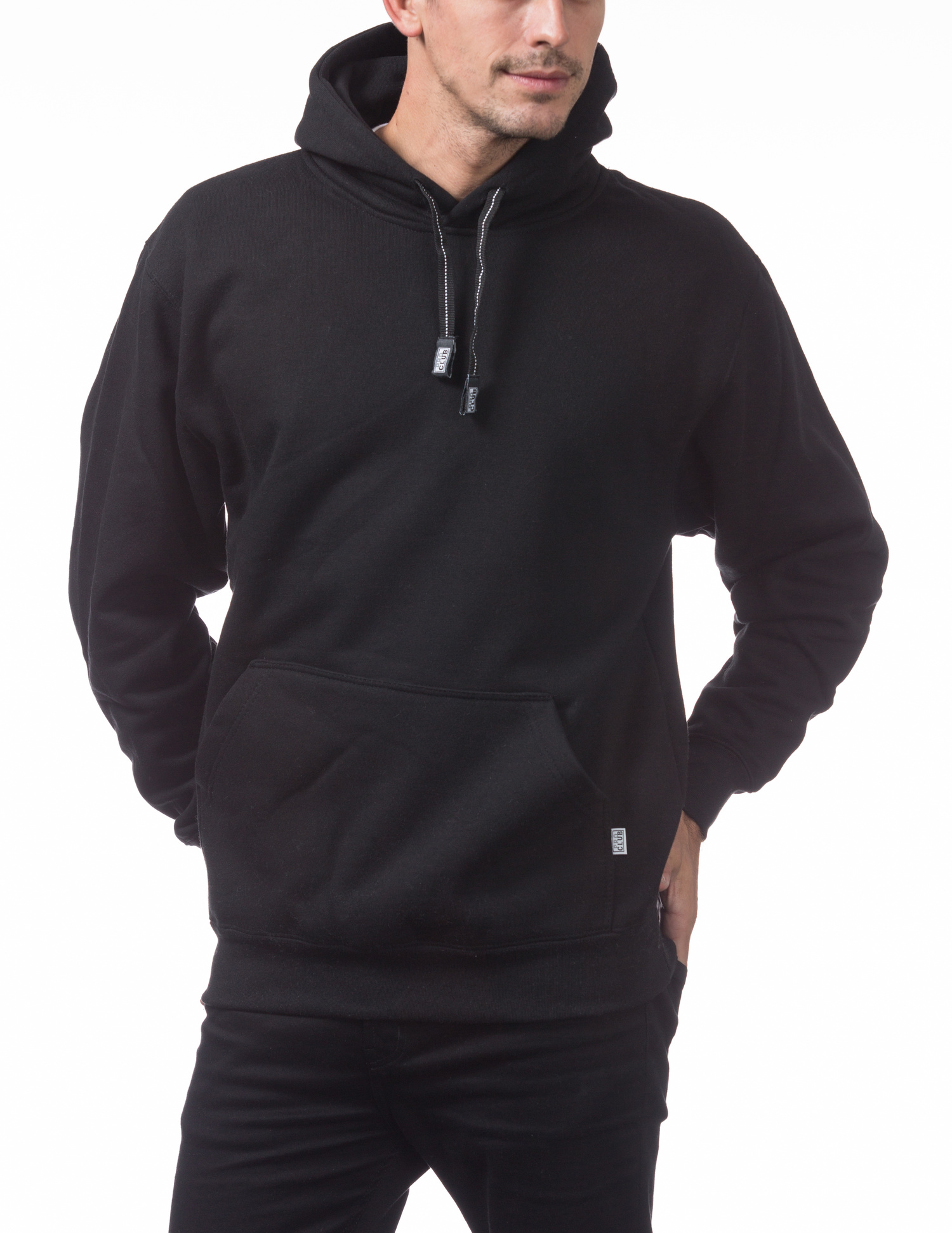 142 BLACK Heavyweight Pullover Hoodie (13oz) - Sweaters