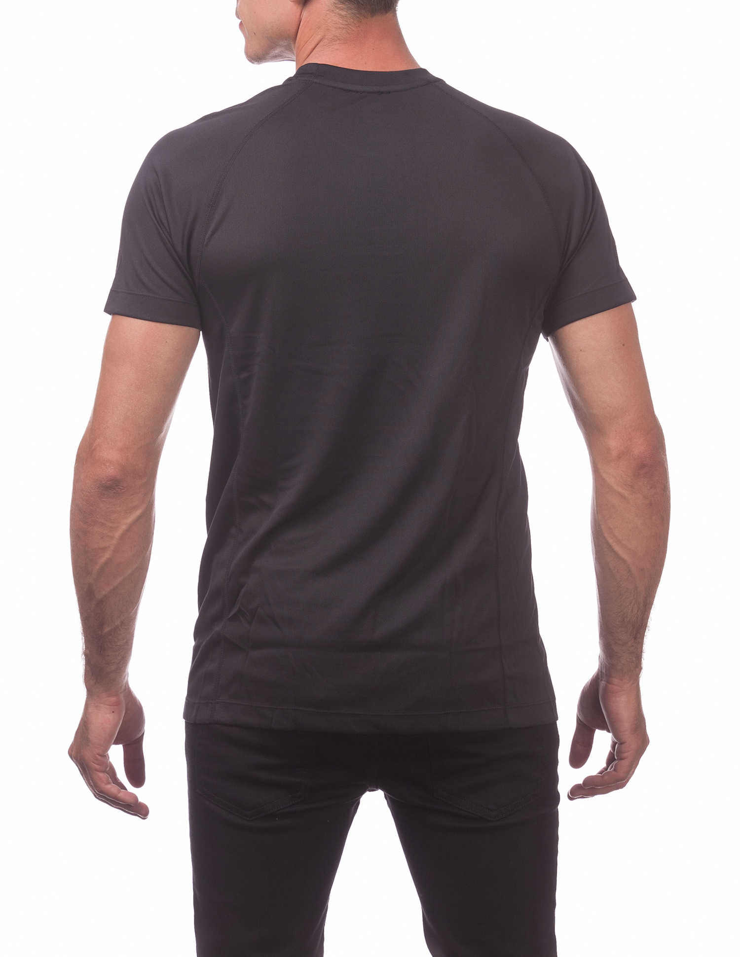 152 BLACK Performance Drypro Compression Short Sleeve Tee