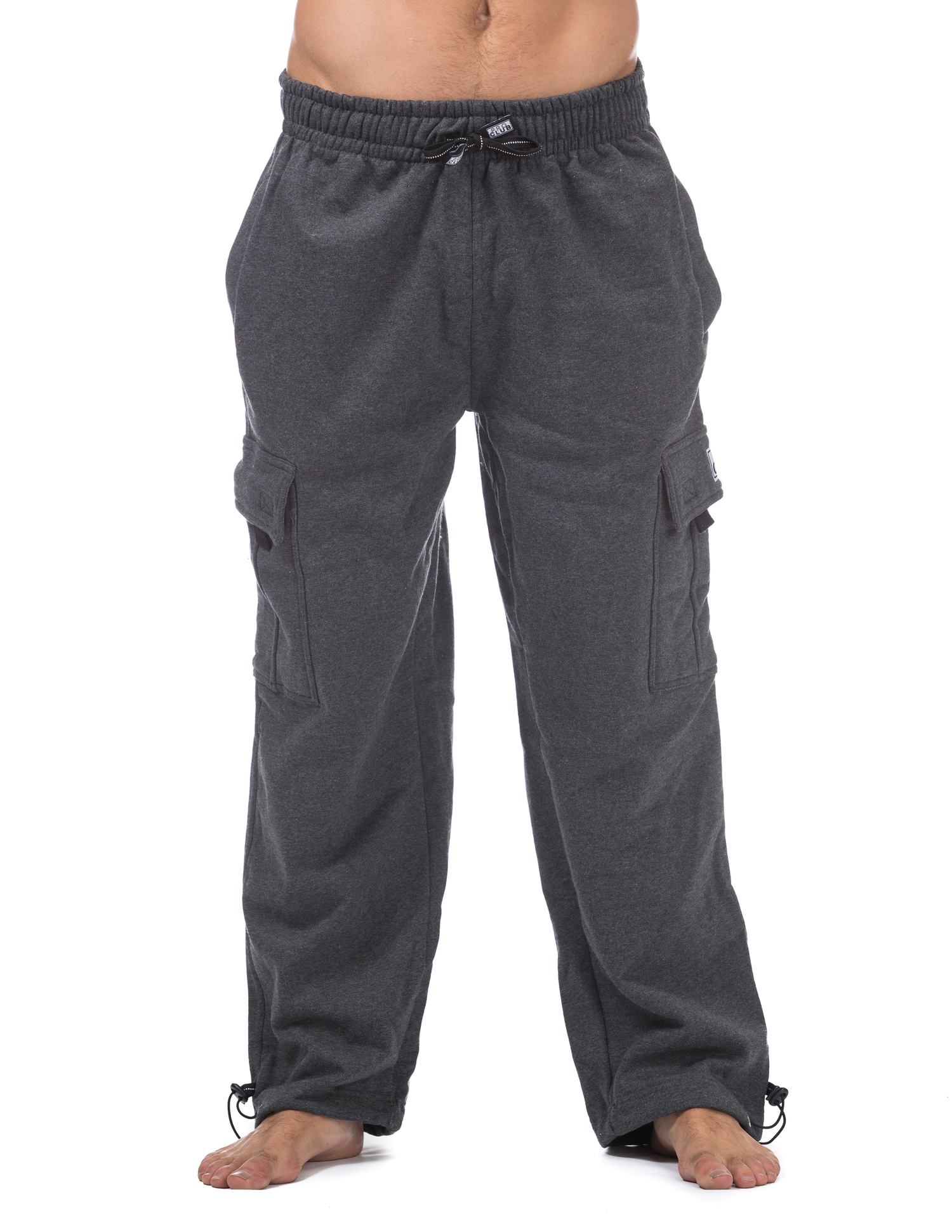 charcoal gray cargo pants