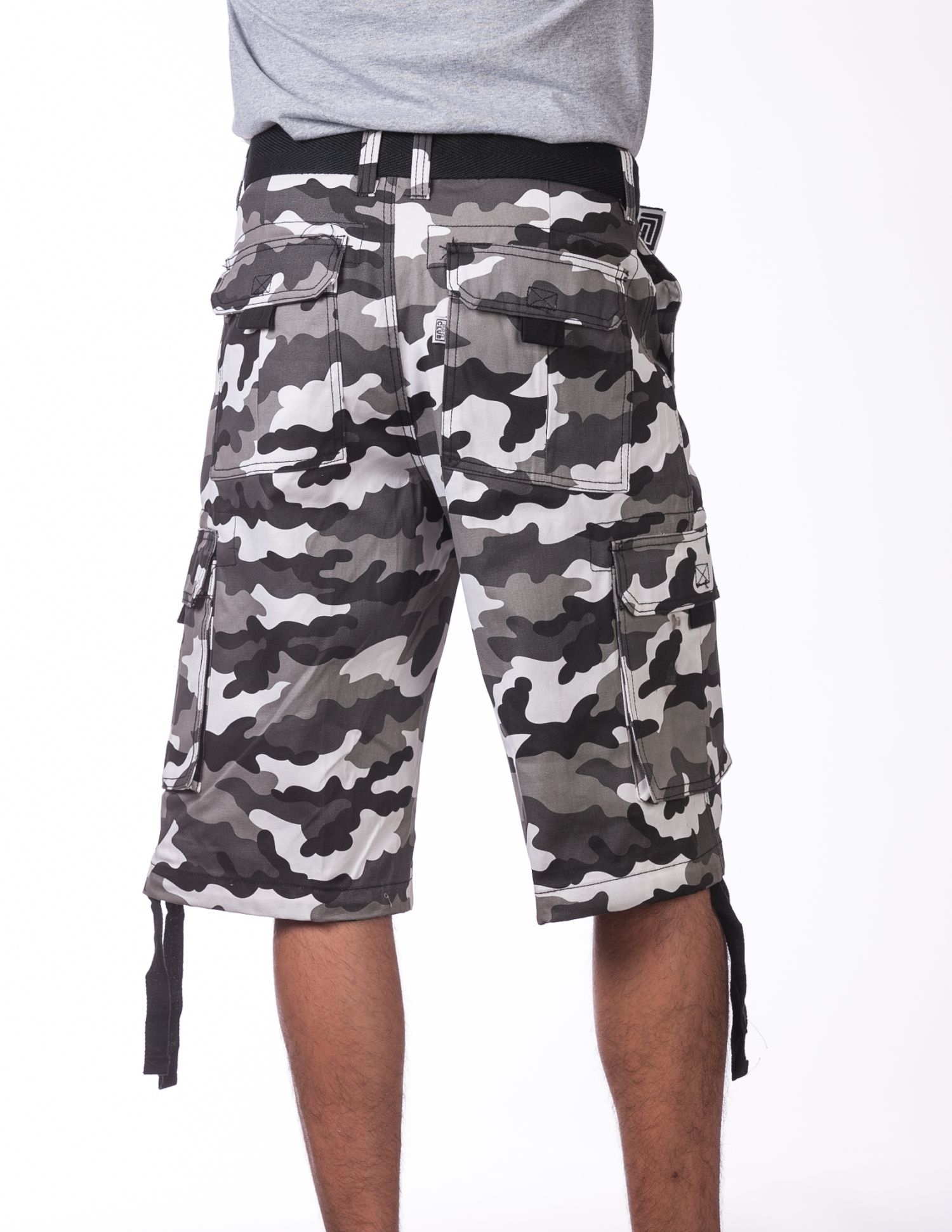 166 CITY CAMO Twill Cargo Shorts