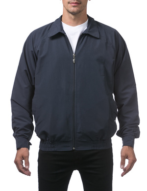 Pro club men's varsity fleece baseball jacket sale