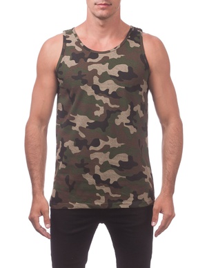 Comfort Cotton Tank Top (Camo)