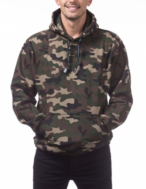 Heavyweight Pullover Hoodie (13oz) (Camo)