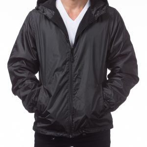 Fleece Lined Windbreaker Jacket