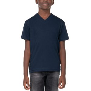 Youth Short Sleeve V-Neck Tee