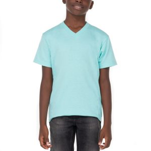 Youth Short Sleeve V-Neck Tee